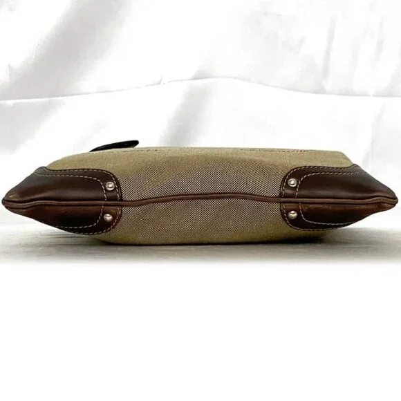 Prada Shoulder Bag Beige Brown Bt0536 Jacquard - Picture 4 of 10